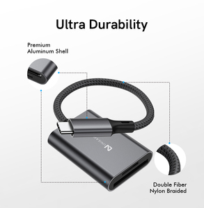 UNIEAN批发2M 3M 5gbps通用串行总线3.1 TF sd卡读卡器OTG适配器3.0型通用串行总线数据传输电缆 - Product Image 3