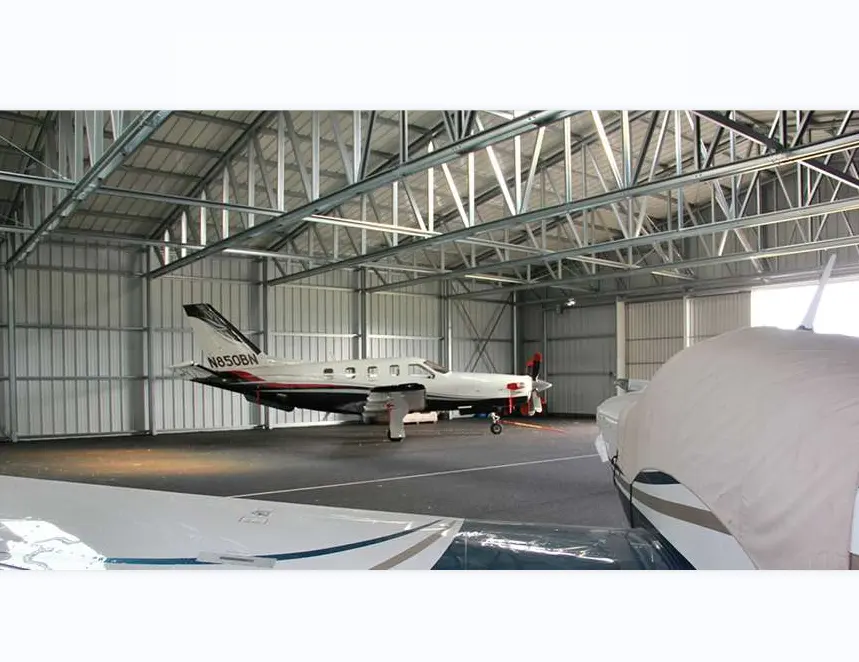 Magazzino industriale dell'hangar del capannone degli aerei della costruzione del metallo della struttura d'acciaio prefabbricata LF-BJMB