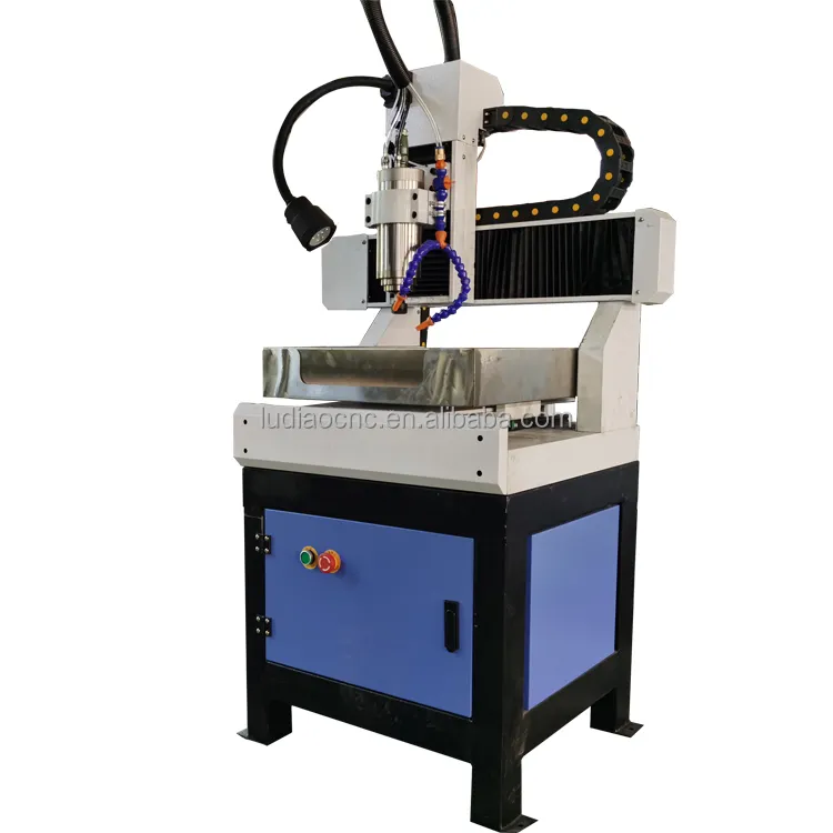 Alta precisión que tiene tecnología de grabado de alta precisión 4040 Publicidad Cnc Router