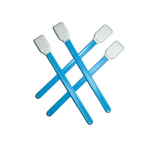 エレクトロニクスPCB用工業用糸くずの出ないクリーンルームビッグヘッドポリエステルスワブ