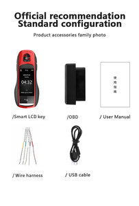Smart LCD Car <strong>Key</strong> with Touch Function for Modified New Design - Product Image 6