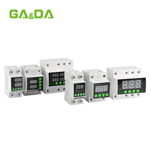 Protector de corriente de voltaje 40A 63A 80A 220V 230V AC monofásico inteligente ajustable sobre y bajo Dispositivo de reinicio relé - Product Image 6