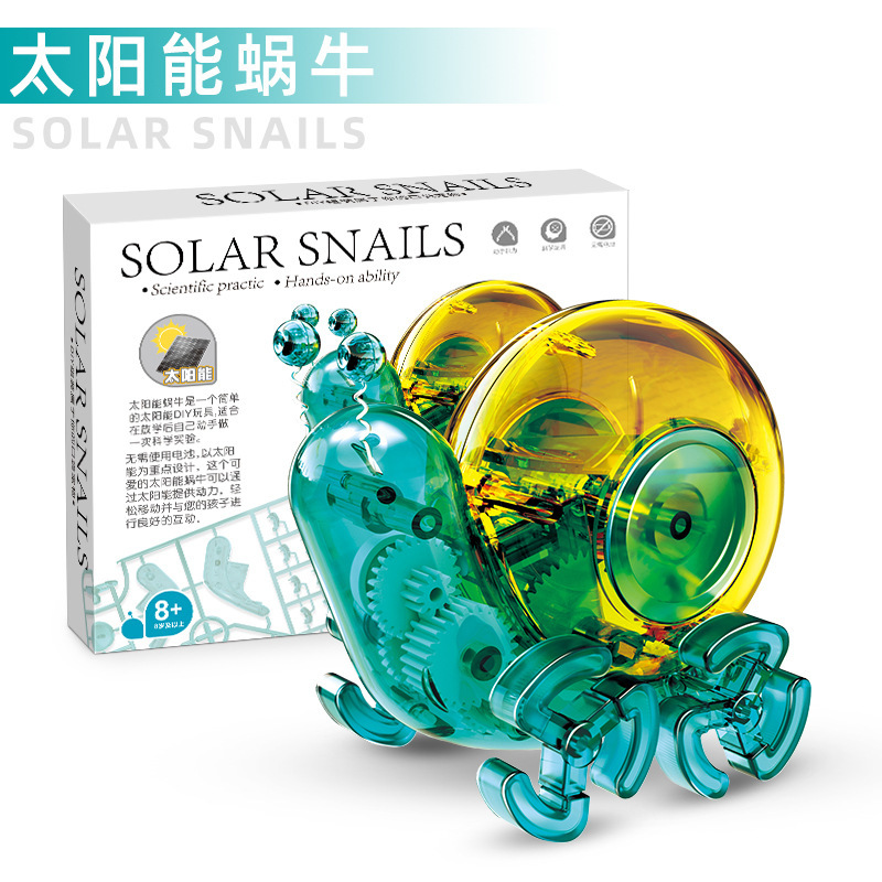 DIY Solar-Powered Snail