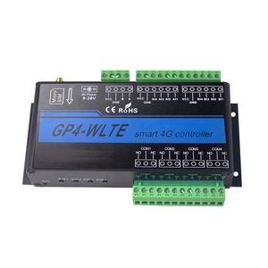 Controlador DE APLICACIÓN DE SMS GSM global inteligente 4G, control web RS485, 4 canales, 4-20mA, entradas analógicas, salidas de relé 10A - Product Image 1