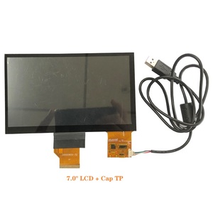 Modulo display LCD TFT da 7.0 "pollici con obiettivo di copertura del pannello touch screen capacitivo resistivo personalizzato - Product Image 2