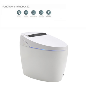高品質オートフラッシュクリーン機能ワンピース便器SトラップセラミックスマートWcトイレ - Product Image 6