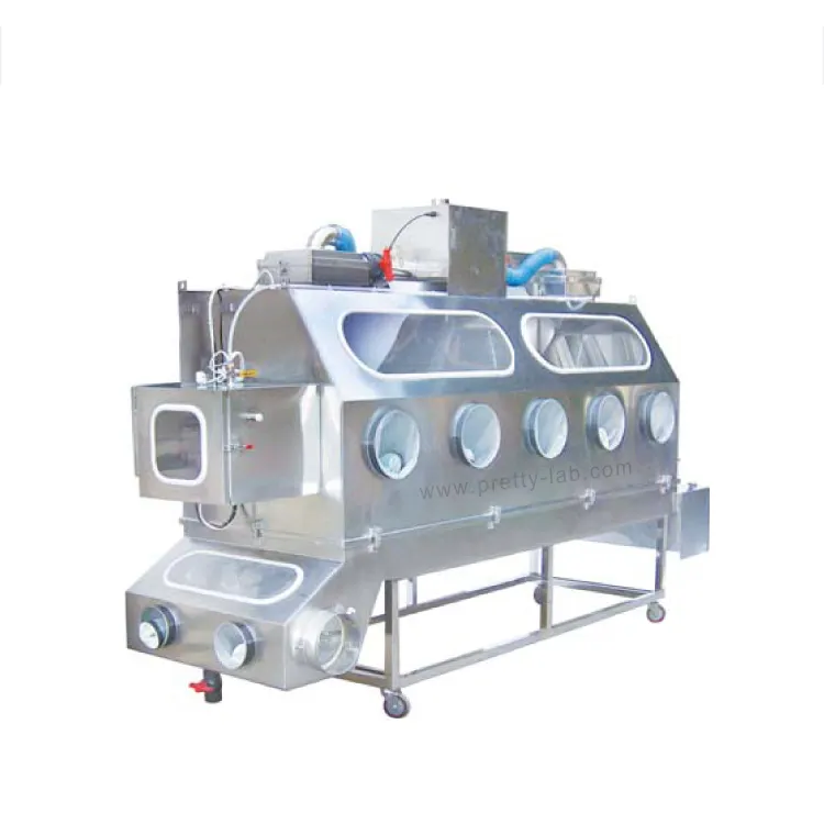 Isolador de contenção de pp2 para pesagem, dispensador de composição de produtos de oncologia tóxica na empresa farmacêutica