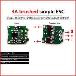1A/3A Brushed <strong>Motor</strong> <strong>Speed</strong> Controller Micro <strong>Motor</strong> Drive Module Mini DIY Two-way Forward and Reverse brushed ESC <strong>Speed</strong> <strong>Control</strong> - Product Image 2