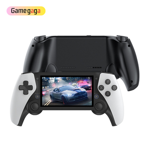 S M25 elde kullanılır oyun konsolu 4.3 ''IPS ekran EmuELEC sistemi RK3566 çift Joystick Ps1 <span class=keywords><strong>PSP</strong></span> için Retro Video oyunu oyuncu destekler - Product Image 3