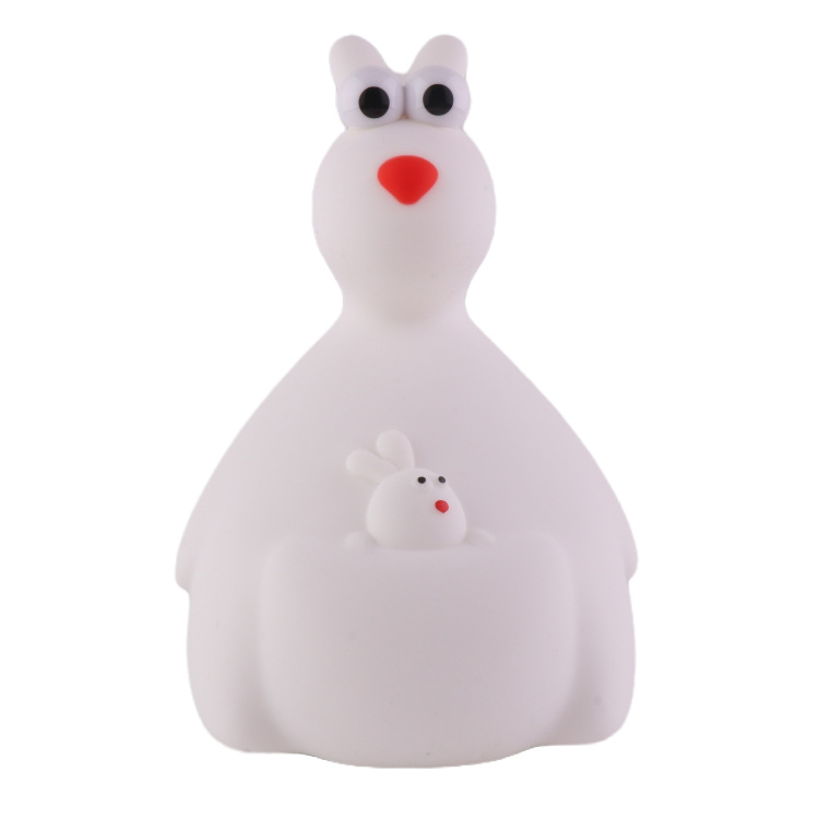 white(Red nose)