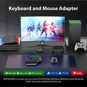Jia Ying Blader PS Host Gamepad 3 anahtarı PC klavye fare dönüştürücü joystick ve oyun kontrolörleri - Product Image 5