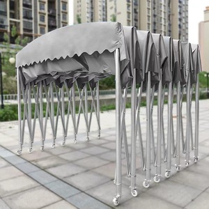 ZEJOUR 10X10 toptan katlanır katlanabilir çelik çerçeve açık standında araba portu streç gölgelik çadır kapalı güneş koruma