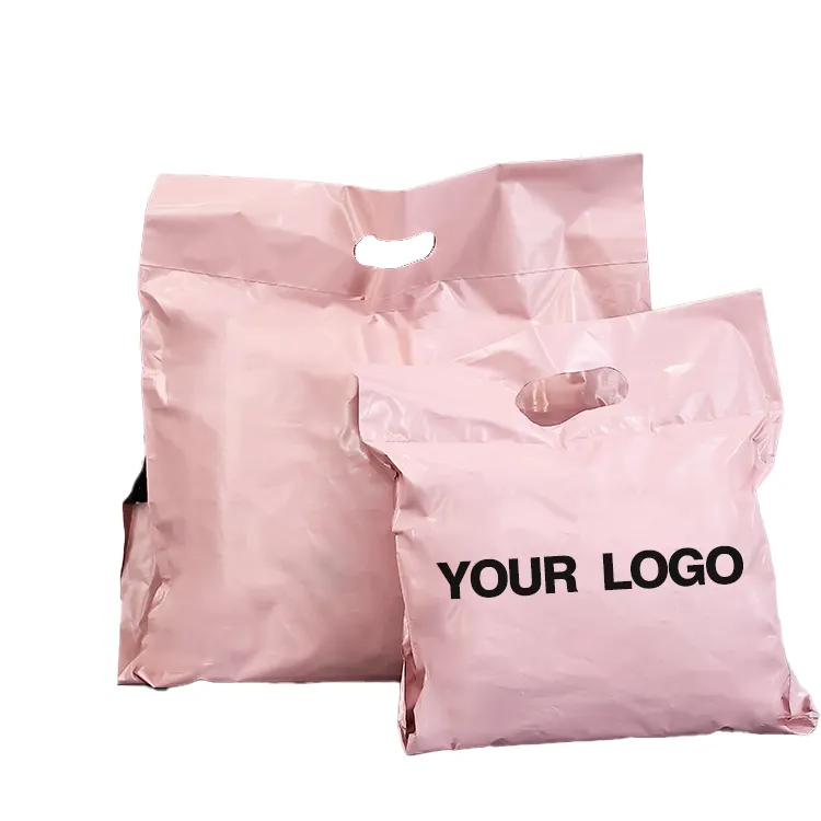 Custom portátil mail entrega sacos sacos de transporte para vestuário Embalagem de transporte biodegradável Underwear mailer saco com logotipo