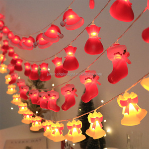 Customize Christmas <strong>String</strong> Lights <strong>With</strong> Battery Operated 10FT 20 LED Xmas Snowman Fairy Lights Extendable Led Decoration Light - Product Image 3