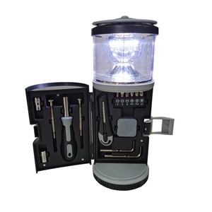 15 parça set taşınabilir çok el araç kiti ile 10 LED ışıkları fener ev onarım montaj aracı seti - Product Image 5