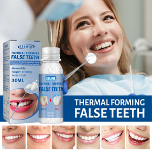 Boxed False <strong>Teeth</strong> Makeup Gap Filling Dental Glue <strong>Tooth</strong> Repair Temporarily Fill <strong>Fix</strong> Missing Thermal Forming False <strong>Teeth</strong> - Product Image 3