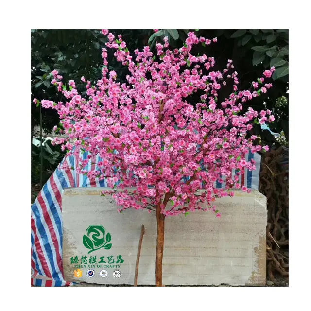 Miniature cherry blossom tree alberi artificiali interna con fiori rosa per matrimoni