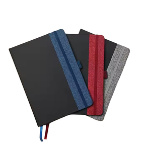 Hot Selling Multi Color <strong>Elastic</strong> <strong>Strap</strong> Fabric Notepad Hard Cover A5/A6 Journal <strong>Notebook</strong> With <strong>Custom</strong> Logo for Office - Product Image 5