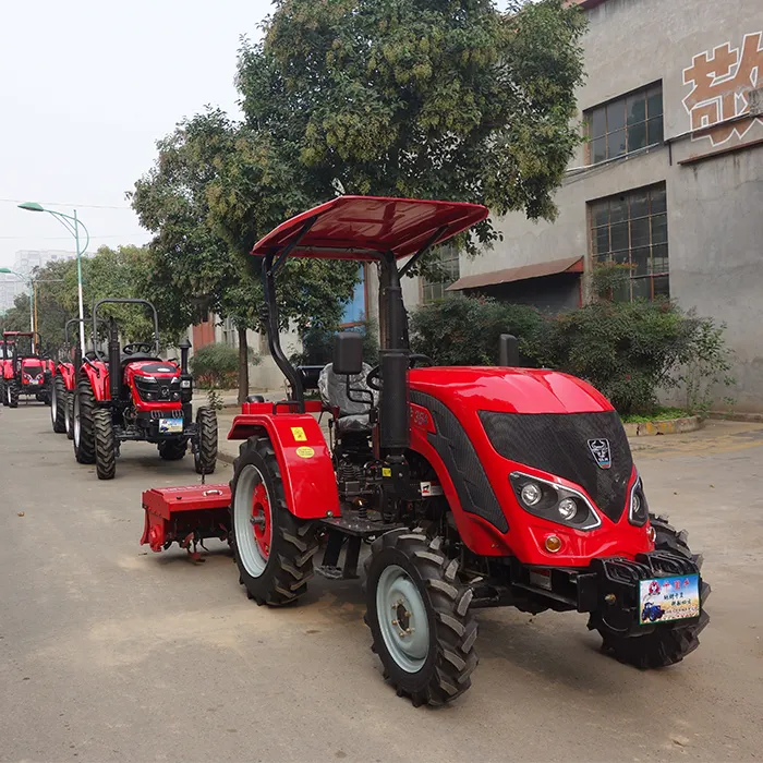 Prezzo basso Farm 30HP 4*4 Mini trattore Chalion 30HP 4 x4 trattore gommato piccolo trattore agricolo In vendita In India