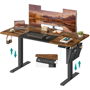 VASAGLE Höhen verstellbare elektrische Schreibtisch-Speicher funktion mit 4 Höhen Stehpult Ergonomischer Gaming-Desktop-Computer tisch - Product Image 1