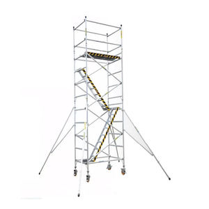 Ruote mobili scala lastre di cemento in muratura costruzione durevole costruzione costruzione costruzione decorazione progetto di ponteggi in alluminio - Product Image 4