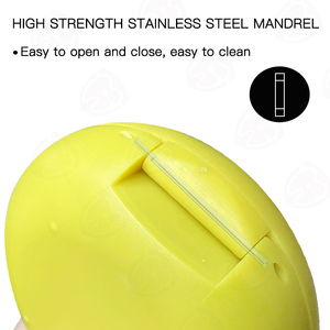 OEM lớn Vòng nha khoa an toàn TPE tăng cường vệ sinh răng lưu trữ nhà du lịch Nha khoa hộp - Product Image 3