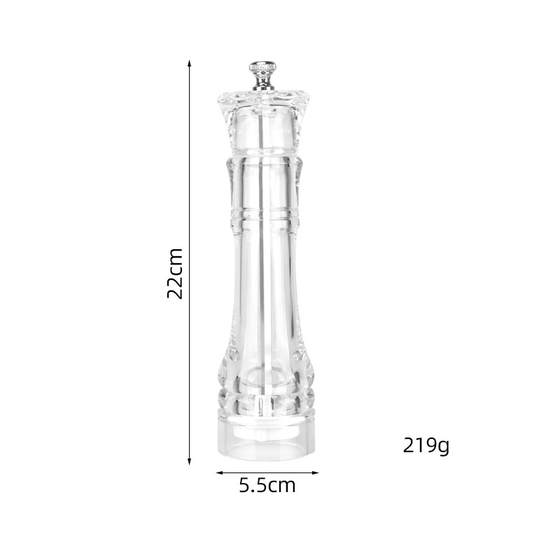 8 "Transparent