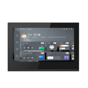 カラーデジタルIPビデオインターコムシステムアパートビル用パスワードロック解除ビデオドア電話TCPネットワーク付き - Product Image 1