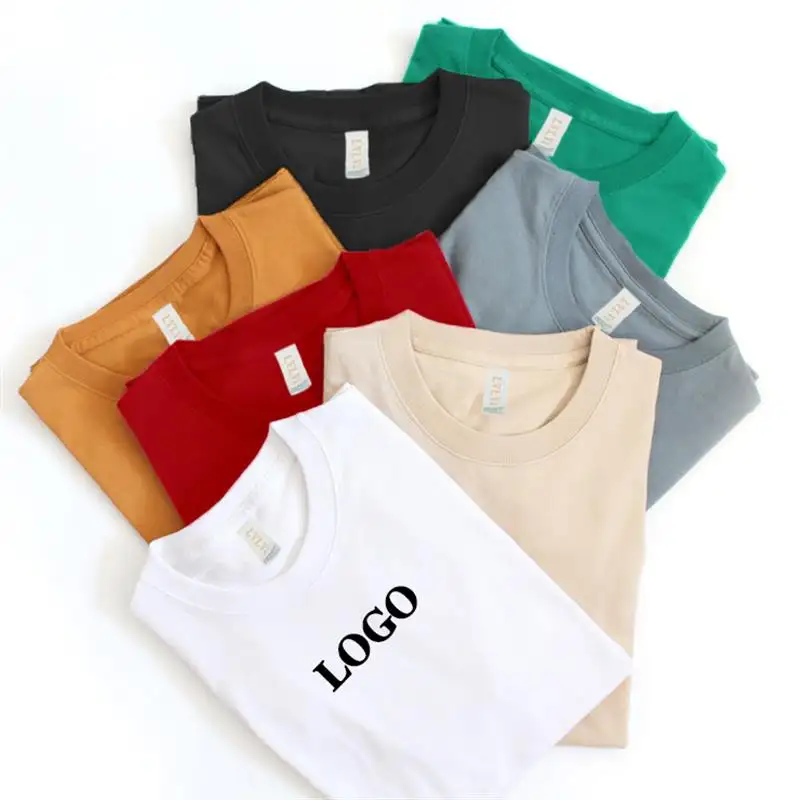 180g 7900 alta calidad al por mayor algodón camisetas Streetwear logotipo personalizado impresión en blanco camiseta Casual diseño novedad hombres camiseta