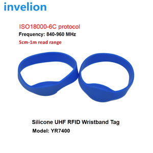 Braccialetto RFID Tag uhf personale ID tag programma/lettura e scrittura a corto raggio passivo rfid uhiso tag 840-960mhz