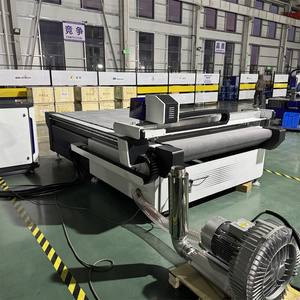 YOUHAO 2024 CNC dijital salınan bıçak kesme makinesi için Flatbed masa kesici kumaş tekstil KT kurulu köpük PVC EVA - Product Image 2