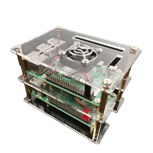 2024 <strong>Raspberry</strong> <strong>Pi</strong> Cluster <strong>case</strong> for <strong>Raspberry</strong> <strong>Pi</strong> 2/3/4/5 - Product Image 1
