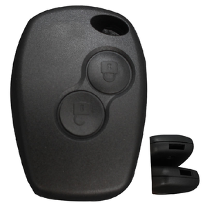 Suitable for Ren Clio <strong>Kangoo</strong> Twingo Modus Languna, 2 Button, 10mm/8mm Hole Car Remote Control <strong>Key</strong> Blank Shell - Product Image 1