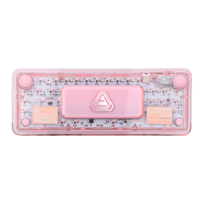 B67 Three Mode Mechanical <strong>Keyboard</strong> RGB Hot-swappable <strong>Keyboard</strong> with Transparent MDA High Sublimation Keycap for Gaming Office - Product Image 3