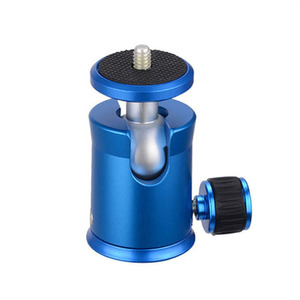 Vít Màu Xanh Nhôm Nặng Nhiệm Vụ Bóng Đầu Gắn 360 Độ Xoay 1/4 M6 Nam Túi Bong Bóng Chân Máy Ảnh 5KG Max GUA - Product Image 1