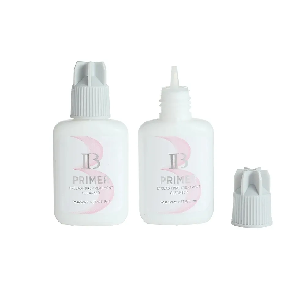 Koreaanse Nieuwe Ib Wimper Verlenging Lijm Primer Rozengeur Heldere Lijm Primer 15Ml Ib Voor Professioneel Private Label