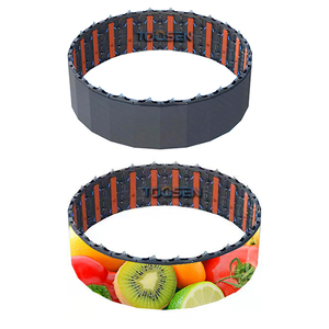 Schermo di visualizzazione principale flessibile curvo del modulo molle P1.8 P2 P2.5 P3 P4 P5 dell'interno per uso cilindrico della colonna - Product Image 4
