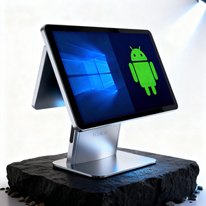 Ultra-thin15.6 inch màn hình cảm ứng thanh toán truy cập thu ngân máy Android POS Windows Hỗ trợ Wi-Fi POS thiết bị đầu cuối tiền mặt đăng ký - Product Image 1