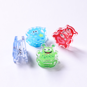 Tùy chỉnh sinh thái thân thiện đôi hai mặt phim hoạt hình phong cách giấy Clip UV in acrylic và nhựa cho Lưu ý tập tin thư mục - Product Image 4