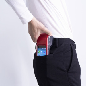 GOODCOM Android термопринтер Бесплатная Sdk Портативная точка продажи новейшая Pos-машина с Nfc кард-ридером