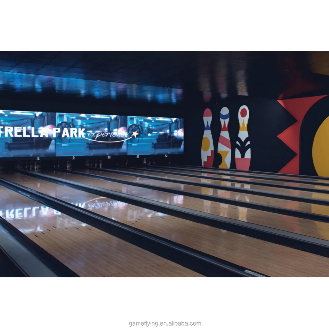 Factory Outlet Bowling Lane Machine Para Venda Fabricante New Bowling Ball Entertainment Para Adulto