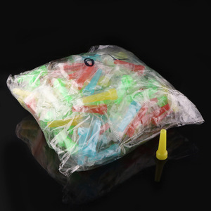 Tek kullanımlık nargile nargile ağız İpuçları plastik Mix renk bireysel sarılmış nargile aksesuarları