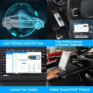 VXDIAG VCX SE VX408 per Mercedes Benz Car OBD2 Scanner diagnostico C6 stelle supporto di diagnosi DoIP J2534 programmazione ECU codifica A +