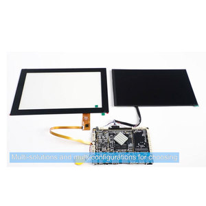Módulo LCD Android de 7 pulgadas con pantalla de instrucciones de puerto serie Módulos LCD Pantalla TFT Pantalla HMI Pantalla táctil Inteligente inteligente