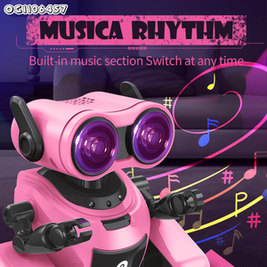Funny Usb Charging Rc <strong>Wireless</strong> Mini Remote Control Motor Robot <strong>Toy</strong> with Light Sound - Product Image 5