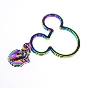 Bán buôn chuột hình dạng Mickey dây kéo puller thông minh tốt nhất PURSE dây kéo kéo thanh trượt - Product Image 5