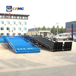 Manual Forklift <strong>Loading</strong> Ramp Dock Leveler Logistic Warehouse Yard Ramp <strong>Unloading</strong> <strong>Container</strong> Use - Product Image 6