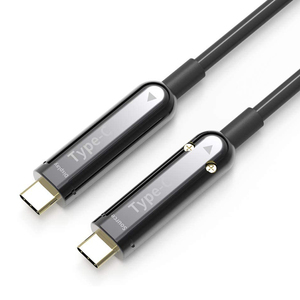 Fiber Optic USB C Male to USB C Male Cable USB 3.1 Type C Active Optical AOC Cable 4K/60Hz - Product Image 1