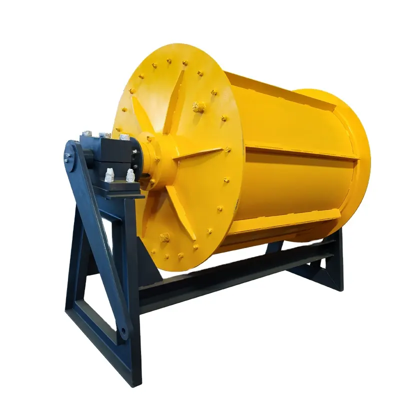 China Manufacturer Permanent Drum Magnets Model Used In Domestic Waste Industry