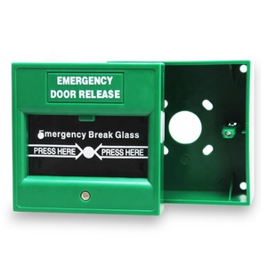 Saikiot Break Glass Call Point uscita di emergenza pulsante di rilascio uscita pulsante porta interruttore pulsante di rilascio uscita di emergenza - Product Image 3